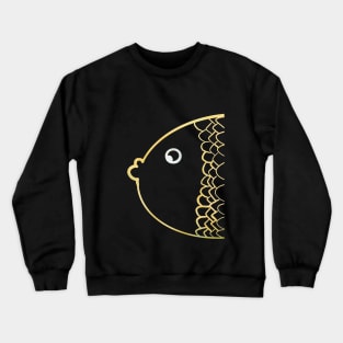 Colorful karp rainbow yellow Crewneck Sweatshirt